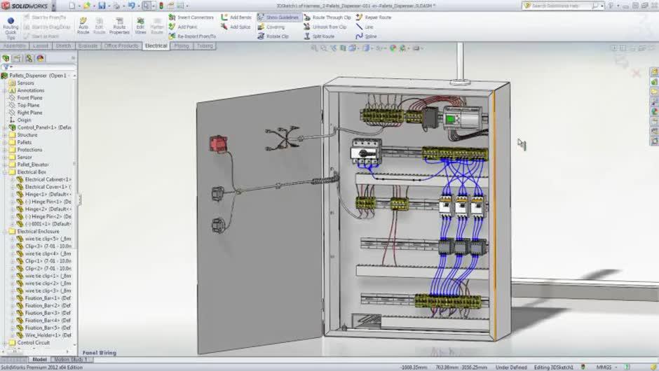 SolidWorks Capabilities Solidworks Electrical Routing