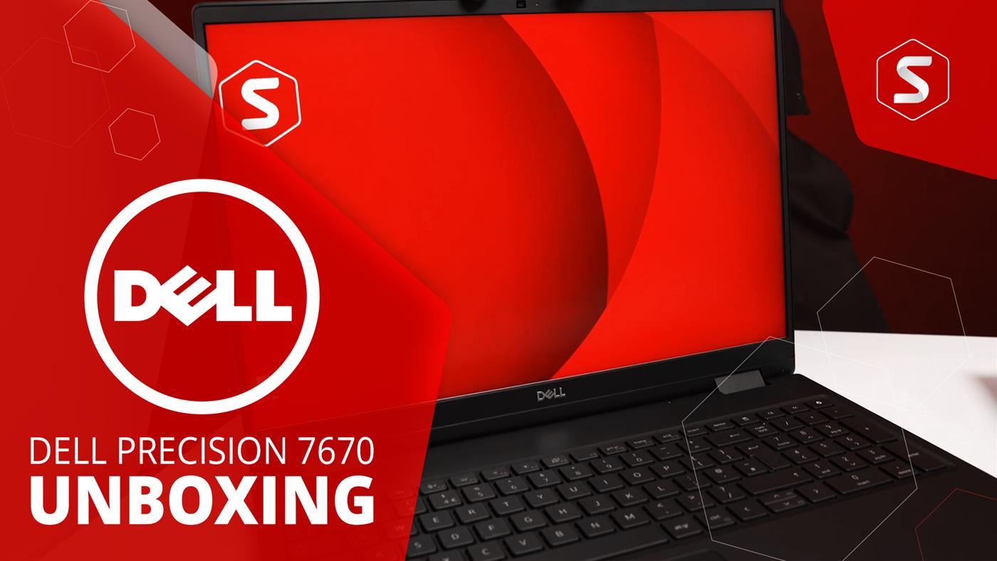 Dell Precision 7670 Laptop Unboxing