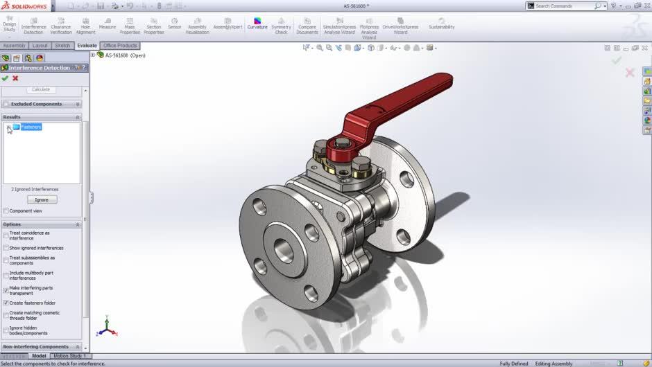 What's New in SolidWorks 2013 - Interference Detection