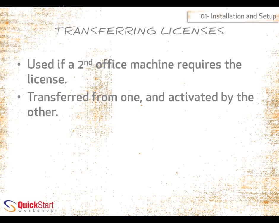 Quick Start 108 - License Management