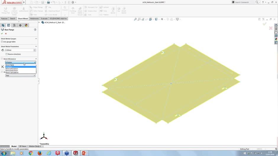 How to model Aluminium Composite Material in SOLIDWORKS