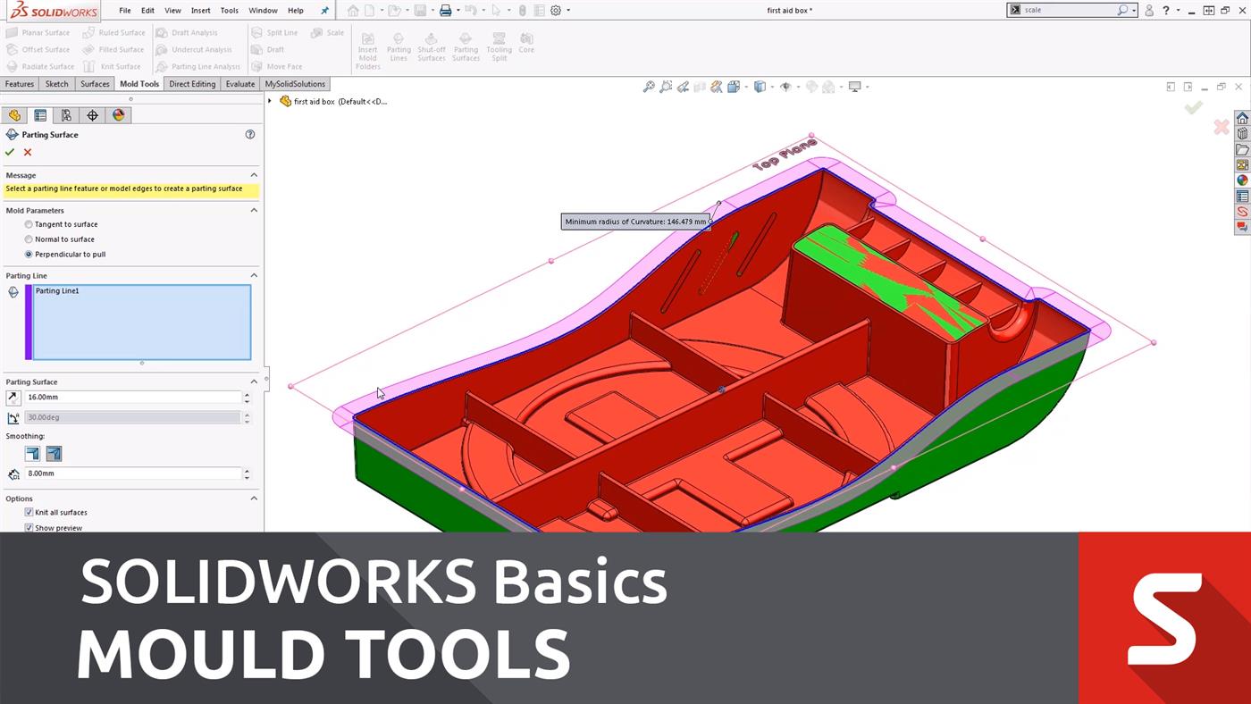 SOLIDWORKS Basics - Mould Tools