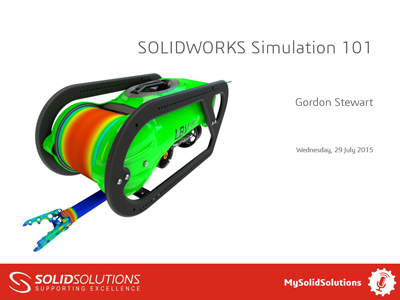 SOLIDWORKS Simulation 101 