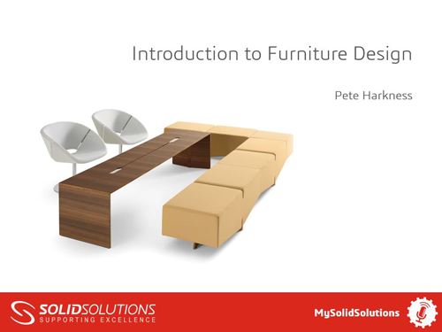 SOLIDWORKS Furniture Webcast