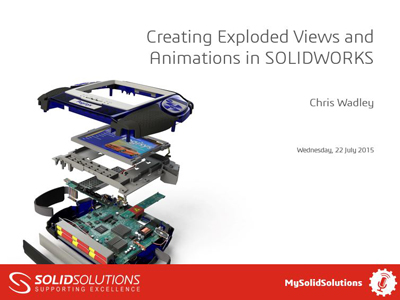 SOLIDWORKS Webcast - Animations