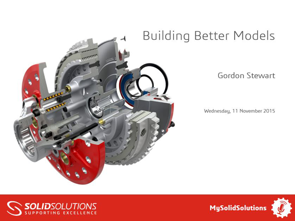 SOLIDWORKS Webcast Modelling