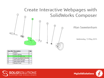 SOLIDWORKS Composer Webcast