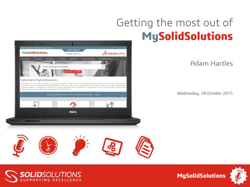 SOLIDWORKS Webcast- MySolidSolutions