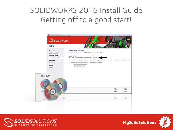 SOLIDWORKS Installation 2016 Webcast