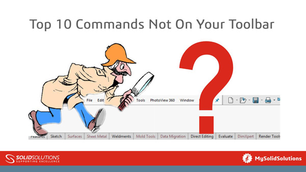 SOLIDWORKS Tutorial - Commands