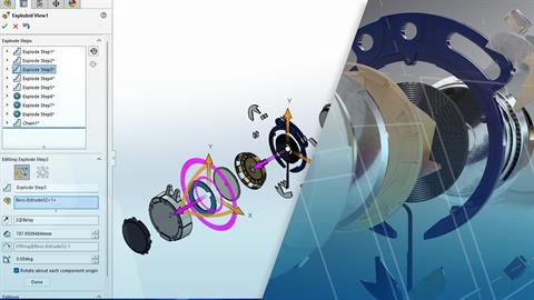 How to Create an Exploded View in SOLIDWORKS