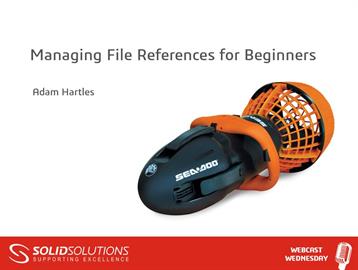 Managing File References for Beginners