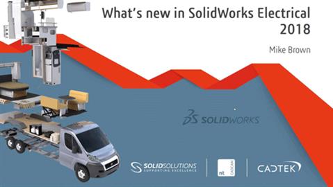 What’s New in SolidWorks Electrical 2018