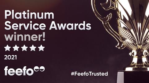 Solid Solutions receives Feefo Platinum Trusted Se