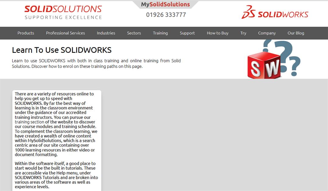 Learn To Use SOLIDWORKS