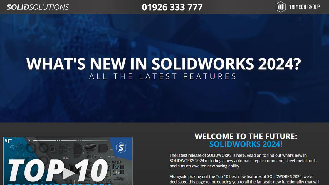 What's New SOLIDWORKS 2024 Solid Solutions