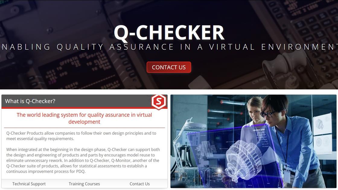 Q-Checker -The world leading system for quality assurance in virtual d