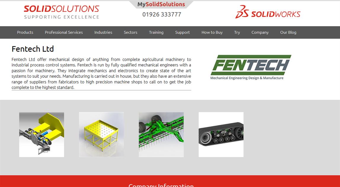 SOLIDWORKS Design Gallery - Fentech Ltd