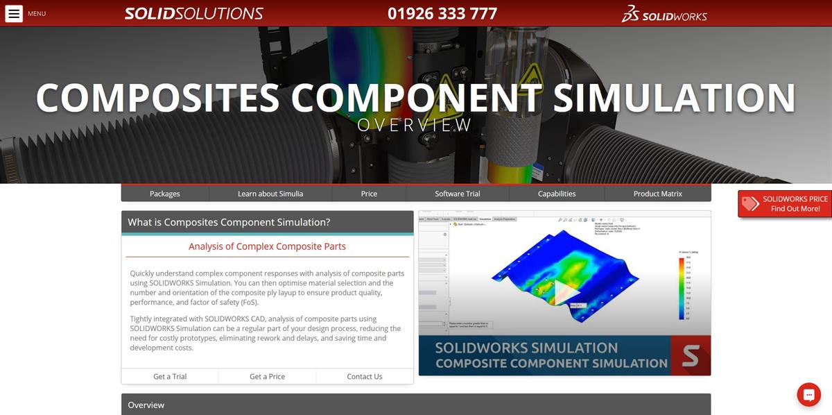 Composites Component Simulation